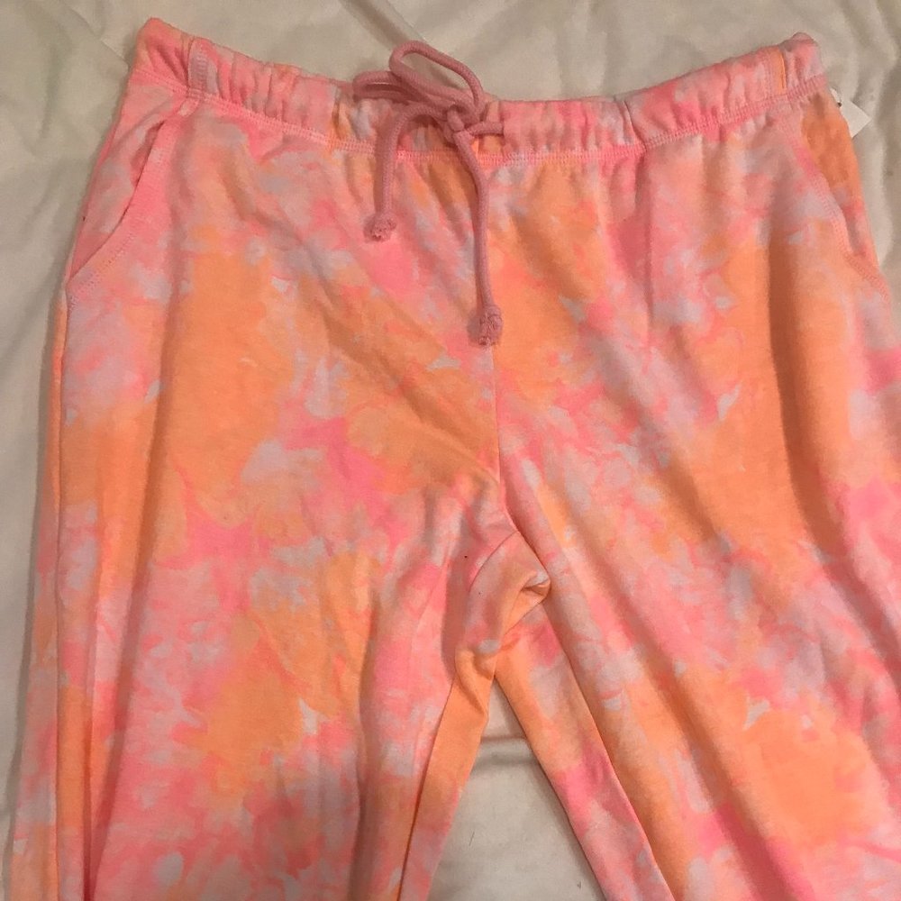 Pink Tie Dye Sweatpants